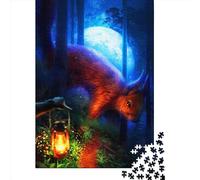 Adult Jigsaw Puzzle The Squirrel King Jigsaw Puzzles for Adults Educational Game Challenge Toy 1000pcs (38x26cm)
