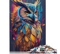 Adult Jigsaw Puzzle The Wise Owl Jigsaw Puzzles for Adults Educational Game Challenge Toy 1000pcs (75x50cm)