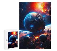 Adult Jigsaw Puzzle1000 PCS Abstract World Jigsaw Puzzle Brain Teaser Game Pattern Assembly Unique Birthday And Gifts 1000 PCS