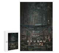 Adult Jigsaw Puzzle1000 PCS Kyushu Japan Jigsaw Puzzle Brain Teaser Game Pattern Assembly Unique Birthday And Gifts 1000 PCS