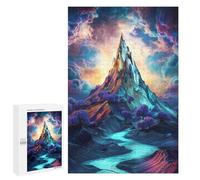 Adult Jigsaw Puzzle1000 PCS Mystical Mountain Landscape Puzzles for Adults Relaxing Games Improve Memory Deal As Gifts for The Whole Family 1000 PCS