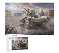 Adult Jigsaw Puzzle1000 PCS Soviet T26 Teenagers Puzzles Brain Teaser Game Improve Memory Help The Brain Exercise 1000 PCS