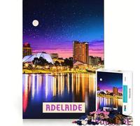 Adult Jigsaw Puzzle1000 Pieces Adelaide Exact Cut Art Brain Activity Fun Relax Time Game Christmas Home Art (38x26cm)