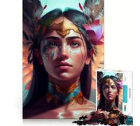 Adult Jigsaw Puzzle1000 Pieces Athena Exact Cut Art Brain Activity Fun Relax Time Game Christmas Home Art (50x75cm)