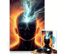 Adult Jigsaw Puzzle1000 Pieces Awakening Enlightenment Premium Cut Play Focus Fun Game Idle Fun Time Xmas Leisure Gift (50x75cm)