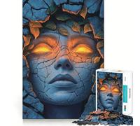 Adult Jigsaw Puzzle1000 Pieces Awakening in Stone Premium Cut Play Focus Fun Game Idle Fun Time Xmas Leisure Gift (50x75cm)