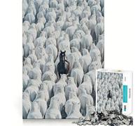 Adult Jigsaw Puzzle1000 Pieces Be Different! Premium Cut Fun Mind Exercise Toy Chill Game Play Birthday Decor Gift (38x52cm)