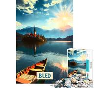 Adult Jigsaw Puzzle1000 Pieces Bled for Educational Game Challenge Toy Family Games Difficult Challenge Gifts Ideas (size 38x26cm)