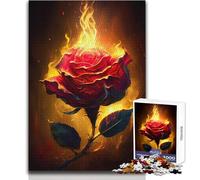 Adult Jigsaw Puzzle1000 Pieces Burning Love V Perfect for Calm Leisure Hours High Grade Precise Cut Play Toy Size 38x52cm