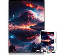 Adult Jigsaw Puzzle1000 Pieces Chaotic Mountains Perfect for Calm Leisure Hours High Grade Precise Cut Play Toy Size 38x52cm