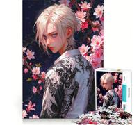 Adult Jigsaw Puzzle1000 Pieces Dragon Boy, Practical Game, Staycation Kill Time, with Matching Poster And Trivia Sheet 38x52cm