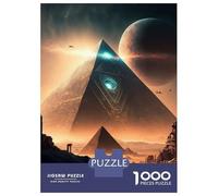 Adult Jigsaw Puzzle1000 Pieces Egyptian Pyramids Teenager Puzzles Family Games Difficult Challenge Help The Brain Exercise 52x38cm/1000pcs
