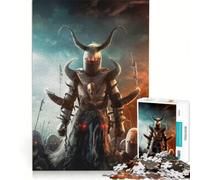 Adult Jigsaw Puzzle1000 Pieces Evil Knight, Educational Games, Fun at Home Activities, Every Piece Is Unique 38x52cm