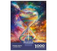 Adult Jigsaw Puzzle1000 Pieces Galactic Hourglass Teenager Puzzles Family Games Difficult Challenge Help The Brain Exercise 70x50cm/1000pcs