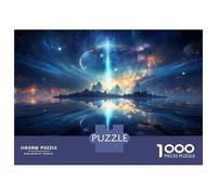 Adult Jigsaw Puzzle1000 Pieces Galactic Reflections A Cosmic Oasis Puzzle for Adults Anti-Stress Toys Improve Memory Deal As Gifts for The Whole Family 52x38cm/1000pcs