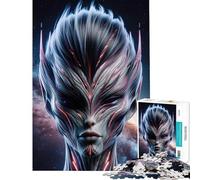 Adult Jigsaw Puzzle1000 Pieces Galactic Visage Art Puzzles for Adults Anti-Stress Toys Hand Speed Race Stress Reduction Gifts (Size 38x26cm)
