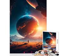 Adult Jigsaw Puzzle1000 Pieces Interstellar Exploration Puzzle For Teenagers Staycation Kill Time for Birthday, Chrismas Birthday Present, Gifts, (38x26cm)