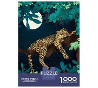 Adult Jigsaw Puzzle1000 Pieces Leopard Dream Puzzles for Adults Relaxing Games Staycation Kill Time for Birthday, Chrismas 52x38cm/1000pcs