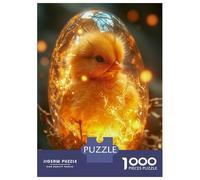 Adult Jigsaw Puzzle1000 Pieces Little Chick Egg Rebirth Teenager Puzzles Family Games Difficult Challenge Help The Brain Exercise 38x26cm/1000pcs