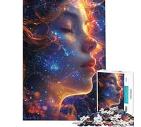 Adult Jigsaw Puzzle1000 Pieces Lucky Stardust Goddess Difficult And Challenge Learning Educational Relaxing Games for Age 14+ Game (50x75cm)