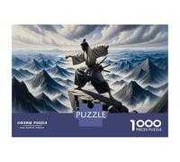 Adult Jigsaw Puzzle1000 Pieces Master of The Mountains A Journey to Zen Mastery Puzzle for Adults Anti-Stress Toys Improve Memory Deal As Gifts for The Whole Family 38x26cm/1000pcs