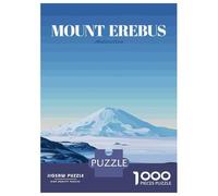 Adult Jigsaw Puzzle1000 Pieces Mount Erebus Antarctica Teenager Puzzles Family Games Difficult Challenge Help The Brain Exercise 38x26cm/1000pcs