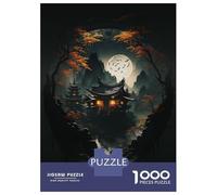 Adult Jigsaw Puzzle1000 Pieces Mystery Night Teenager Puzzles Family Games Difficult Challenge Help The Brain Exercise 38x26cm/1000pcs