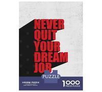 Adult Jigsaw Puzzle1000 Pieces Never Quit Puzzles for Adults Relaxing Games Staycation Kill Time for Birthday, Chrismas 70x50cm/1000pcs