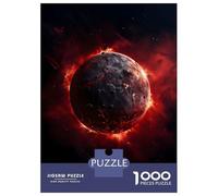 Adult Jigsaw Puzzle1000 Pieces Planet with Asteroid Adult Jigsaw Puzzle Brain Teaser Game But Fun And Humorous Deal As Gifts for The Whole Family 52x38cm/1000pcs