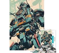Adult Jigsaw Puzzle1000 Pieces Retro Industry Robot for Educational Game Challenge Toy Family Games Difficult Challenge Gifts Ideas (size 50x75cm)