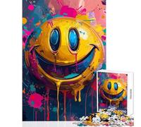 Adult Jigsaw Puzzle1000 Pieces Smiles That Brighten Days Practical Game for The Whole Family Home Decoration Toys Train Your Brain And Hands (38X26CM)