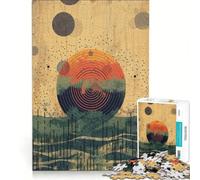 Adult Jigsaw Puzzle1000 Pieces Sundown Fields, Educational Game, Decompressing Intellectual, Birthday And Unique Gifts 38x52cm