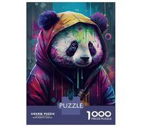 Adult Jigsaw Puzzle1000 Pieces The Comfortable Panda Puzzles for Adults Relaxing Games Staycation Kill Time for Birthday, Chrismas 38x26cm/1000pcs