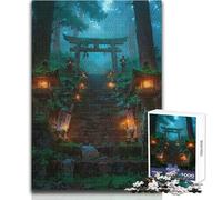 Adult Jigsaw Puzzle1000 Pieces The Forgotten Shrine But Fun And Humorous Brain Teaser Game Great Gift for Games (size 50x75cm)
