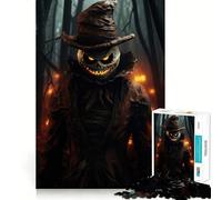 Adult Jigsaw Puzzle1000 Pieces Twilight Terror Flawless Edge Fun Mental Focus Game Quiet Fun Play Xmas Decor Gift (38x52cm)