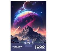 Adult Jigsaw Puzzle1000 Pieces Wonderland Planetary Adult Jigsaw Puzzle Family Games Pattern Assembly Deal As Gifts for The Whole Family 70x50cm/1000pcs