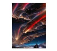 Adult Jigsaw Puzzle1000pcs(52x38cm) Galactic Firestorm Cosmic Energy Display Jigsaw for Adults Hands-on Game Stress Reliever Deal As Gifts for The Whole Family 1000pcs(52x38cm)