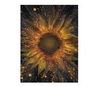 Adult Jigsaw Puzzle1000pcs(52x38cm) Golden Sunflower Bloom Jigsaw for Adults Hands-on Game Stress Reliever Deal As Gifts for The Whole Family 1000pcs(52x38cm)