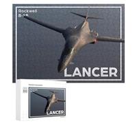 Adult Jigsaw Puzzle300 PCS B1 Lancer Bone Teenagers Puzzles Brain Teaser Game Improve Memory Help The Brain Exercise 300 PCS