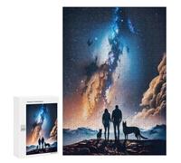 Adult Jigsaw Puzzle300 PCS Celestial Companions Puzzles for Adults Relaxing Games Improve Memory Deal As Gifts for The Whole Family 300 PCS