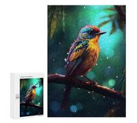 Adult Jigsaw Puzzle300 PCS Epic Rainy Kookaburra Jigsaw Puzzle Brain Teaser Game Pattern Assembly Unique Birthday And Gifts 300 PCS