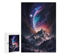 Adult Jigsaw Puzzle300 PCS Everest Celestial Peaks Puzzles for Adults Relaxing Games Improve Memory Deal As Gifts for The Whole Family 300 PCS