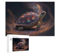 Adult Jigsaw Puzzle300 PCS Galactic Turtle in Space -1 Teenagers Puzzles Brain Teaser Game Home Decoration Unique Birthday And Gifts 300 PCS