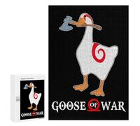 Adult Jigsaw Puzzle300 PCS Goose Duck Funny Gaming Jigsaw Puzzle Brain Teaser Game Pattern Assembly Unique Birthday And Gifts 300 PCS