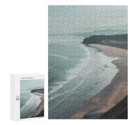 Adult Jigsaw Puzzle300 PCS Serene Coastal Expanse Puzzles for Adults Relaxing Games Improve Memory Deal As Gifts for The Whole Family 300 PCS