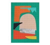 Adult Jigsaw Puzzle38x26cm/1000pcs Abstract Collage 7 Jigsaw for Adults Brain Teaser Game Precision Cutting Deal As Gifts for The Whole Family 38x26cm/1000pcs