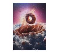Adult Jigsaw Puzzle38x26cm/1000pcs Donut Asteroid Jigsaw for Adults Brain Teaser Game Precision Cutting Deal As Gifts for The Whole Family 38x26cm/1000pcs