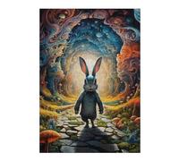 Adult Jigsaw Puzzle38x26cm/1000pcs Magic Forest Pathway Adult Jigsaw Puzzle Brain Teaser Game Birthday Present for Birthday, Chrismas 38x26cm/1000pcs