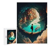 Adult Jigsaw Puzzle500 PCS Amazing Nature Fantasy Jigsaw Puzzle Brain Teaser Game Pattern Assembly Unique Birthday And Gifts 500 PCS