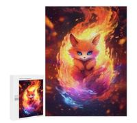 Adult Jigsaw Puzzle500 PCS Baby Kurama Nine Tail Fox Puzzles for Adults Relaxing Games Improve Memory Deal As Gifts for The Whole Family 500 PCS